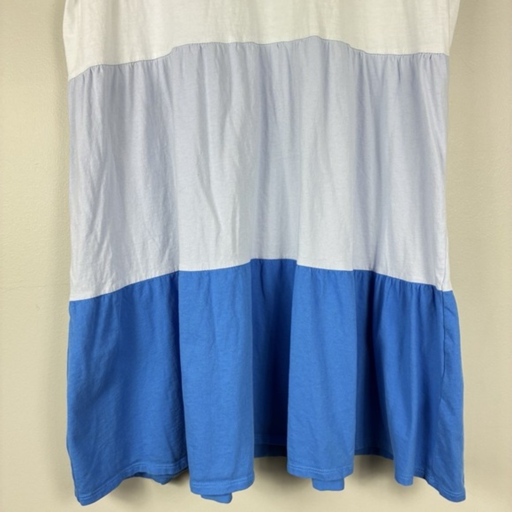 J Crew Babydoll Tiered Dress Womens XL Cotton Casual Flirty Comfort - Picture 4 of 8